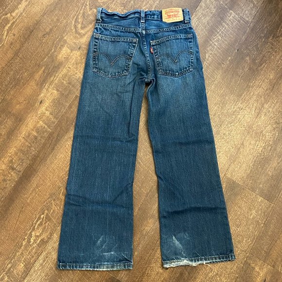 Levi's 527 Boot Cut Jeans - Size 12 - Picture 3 of 9